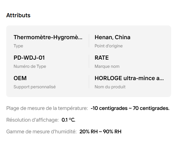 Electronic hygrometer