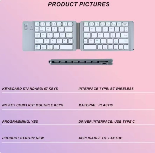 BTFolding Scissor Foot Keyboard